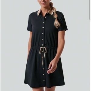 Tuckernuck black polo golf dress